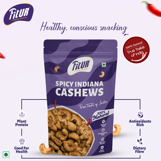Spicy Indiana Super Pack | Makhanas + Cashews