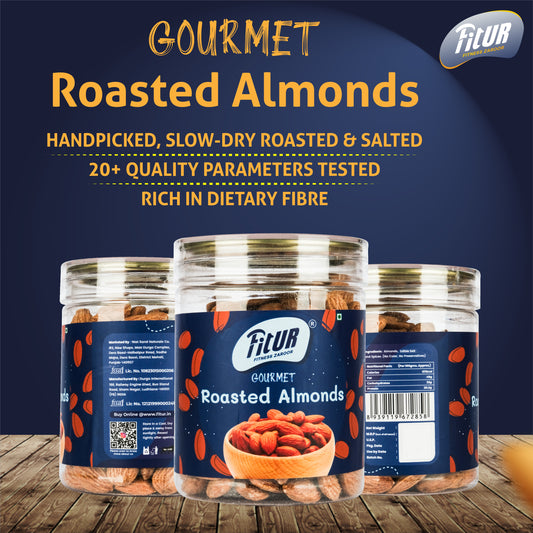 Roasted Almonds+ Roasted Cashews | Pack of 2