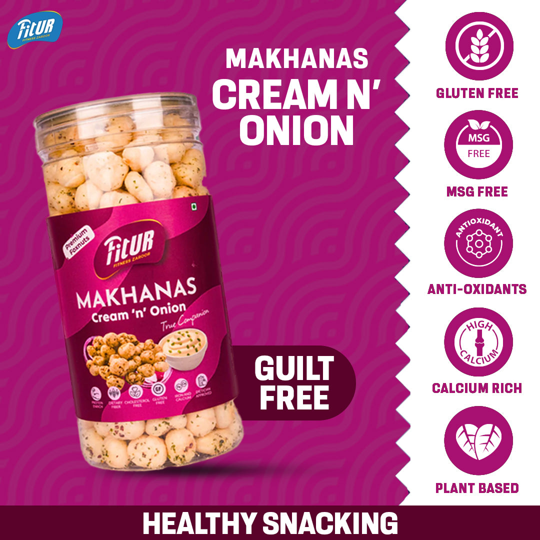 Super Healthy Cream 'n' Onion | 80 gm Pack