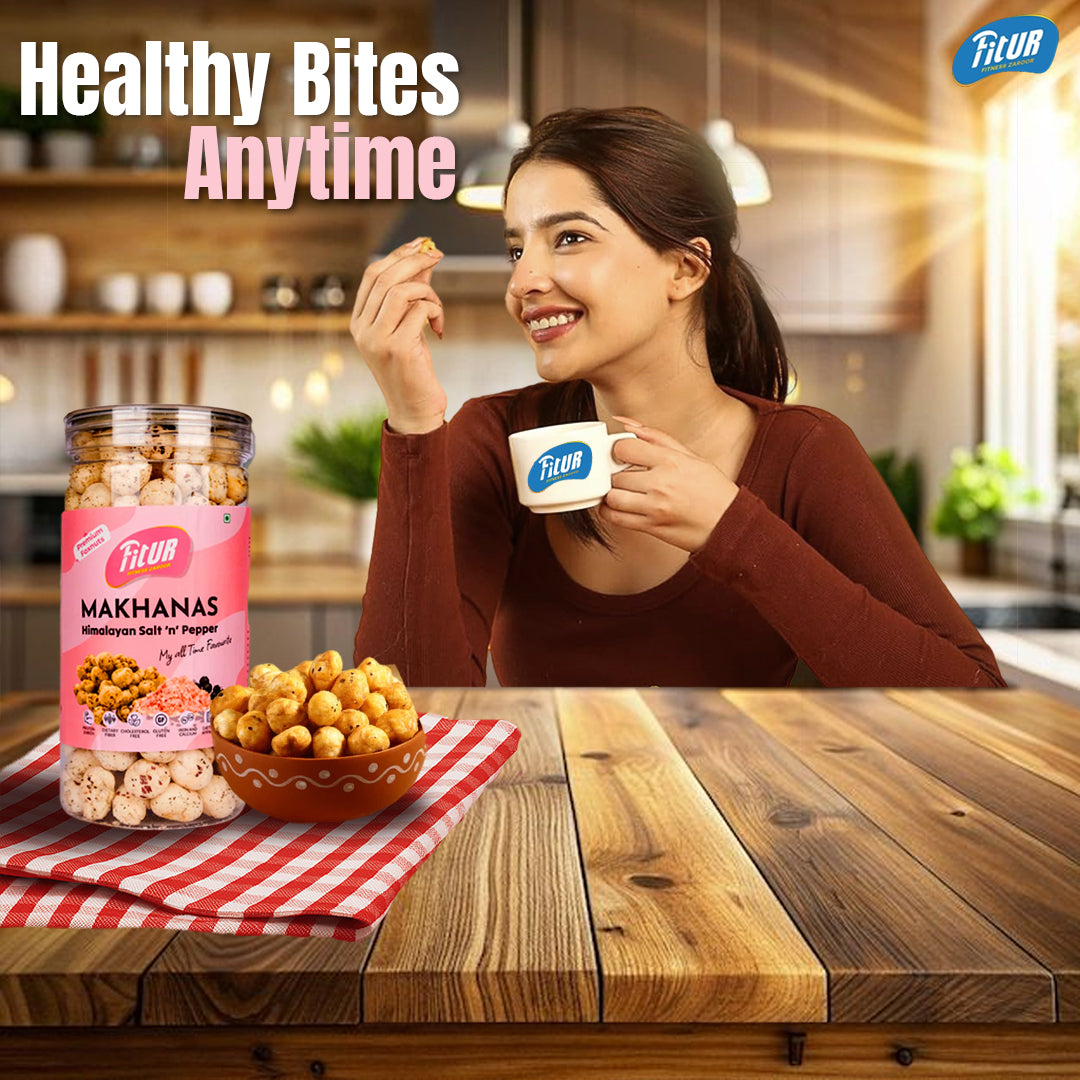 Himalayan Salt & Pepper Makhanas | 80 gm Pack