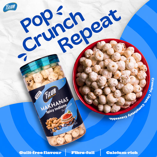 Spicy Indiana Makhanas | 80 gm Pack