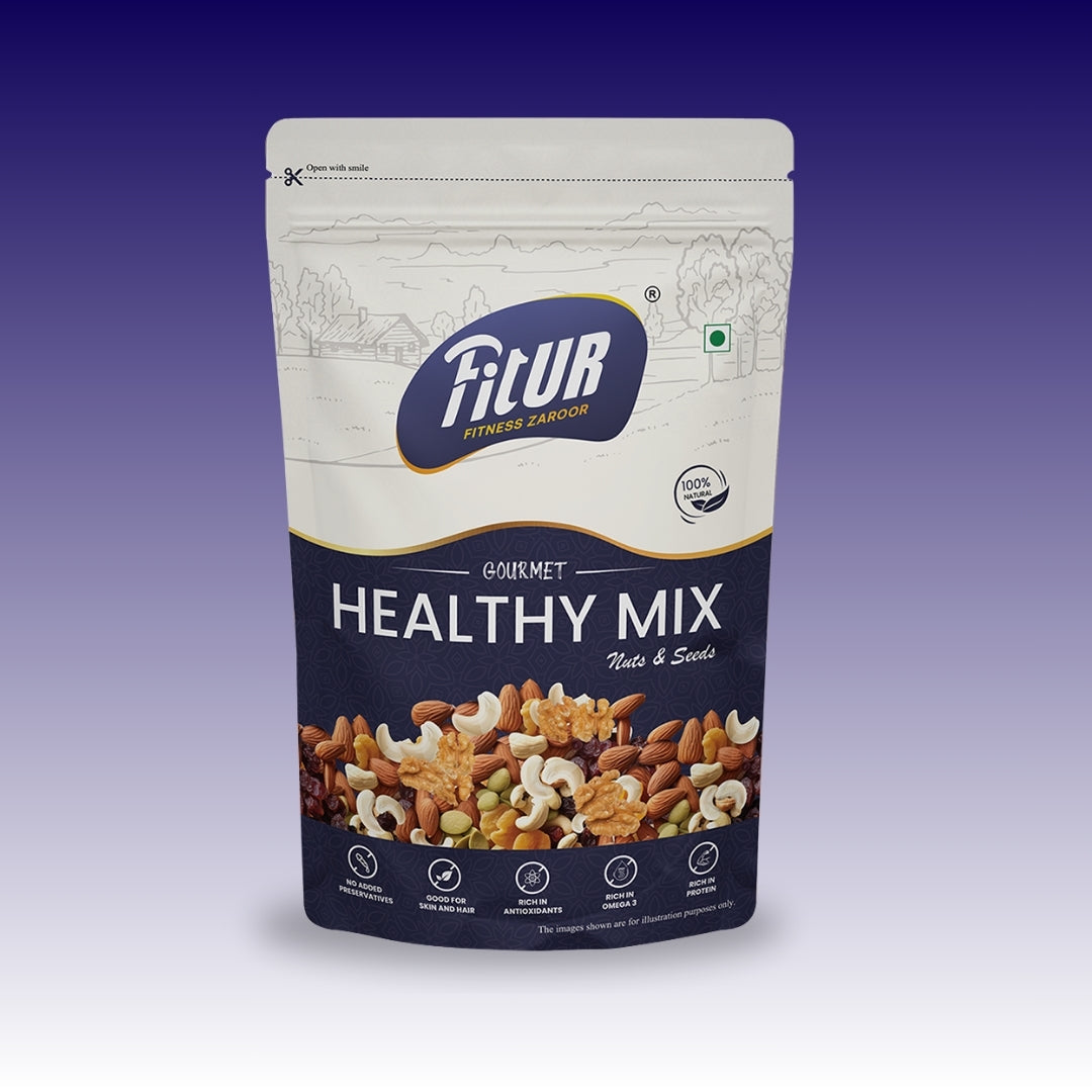 Dry Fruits Healthy Mix + Walnuts | Pack of 2