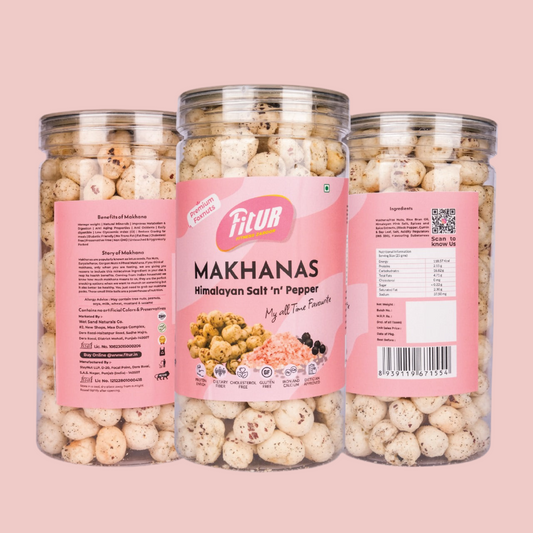 Complete Combo Of 5 Makhana Boxes (Super Healthy)