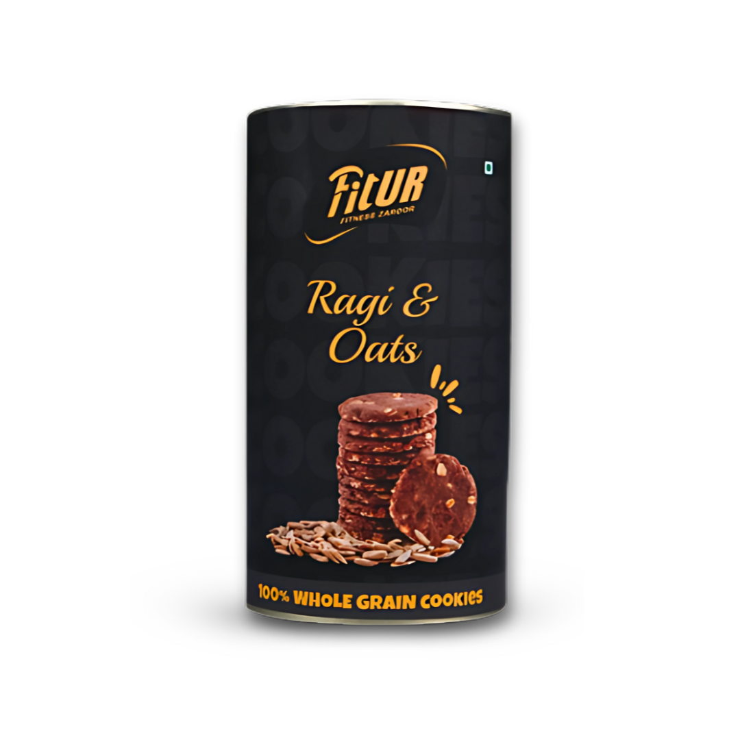 ⁠Ragi & Oats Cookies | 100% Whole Grain