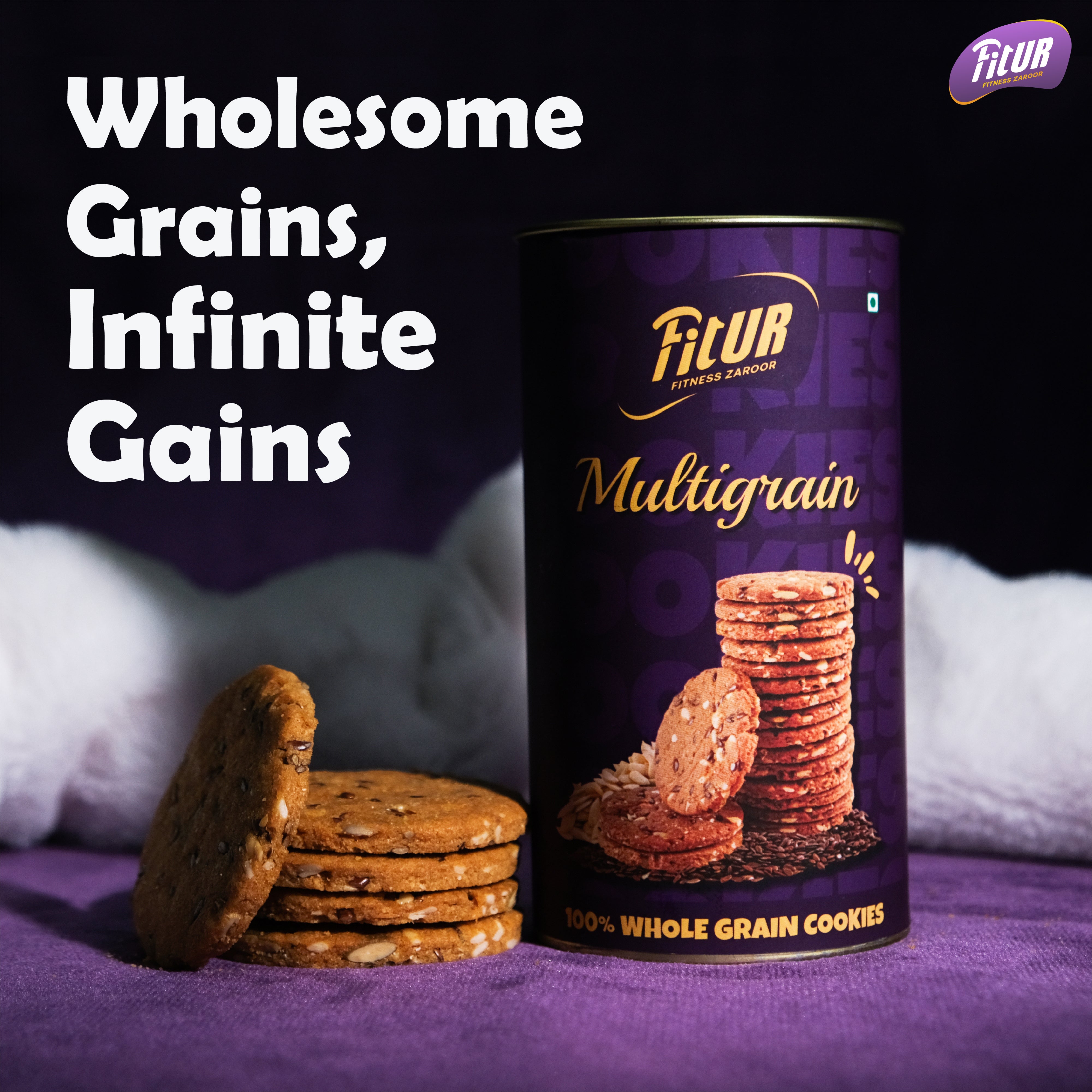 Multigrain Cookies | 100% Whole Grain