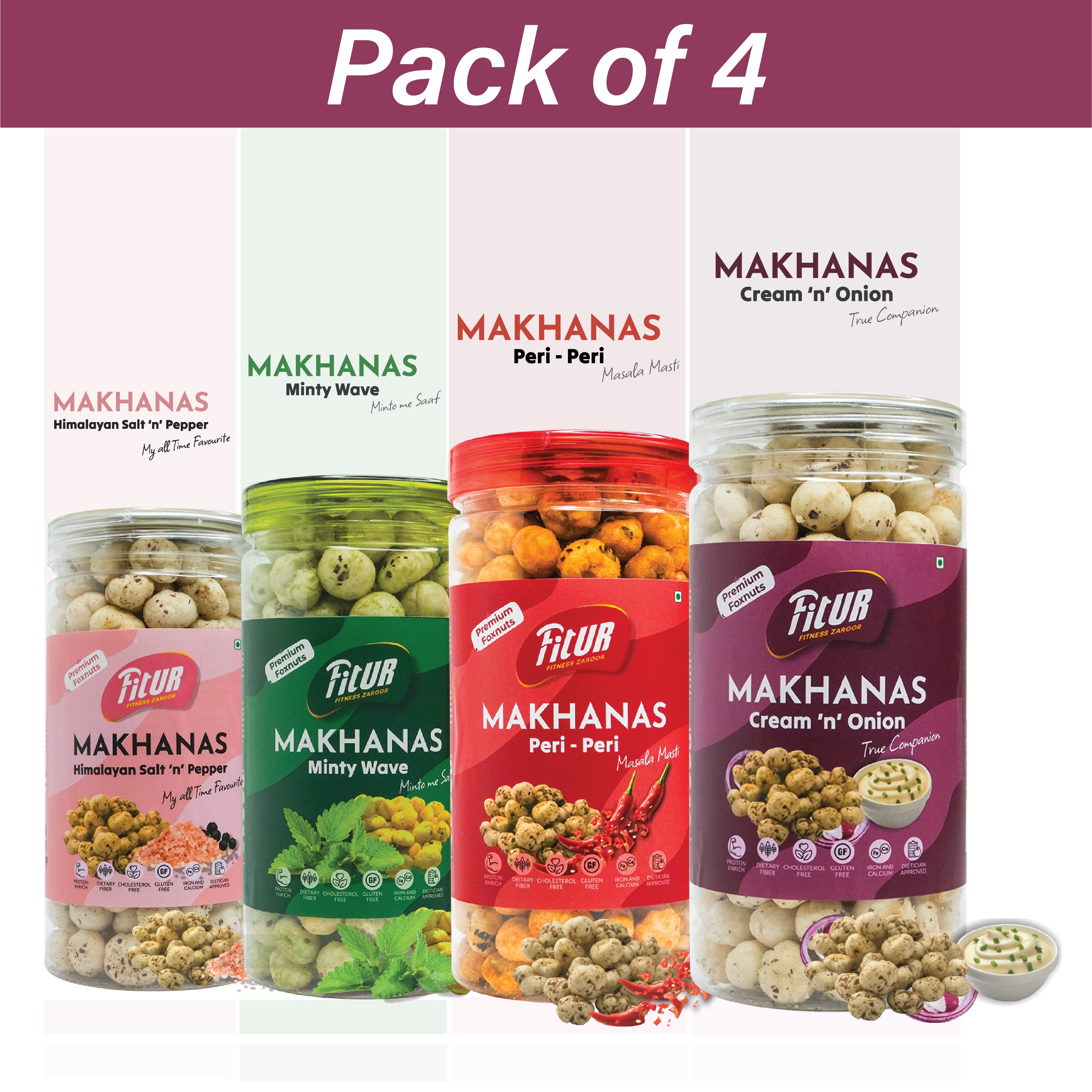 Makhana | Pack of 4