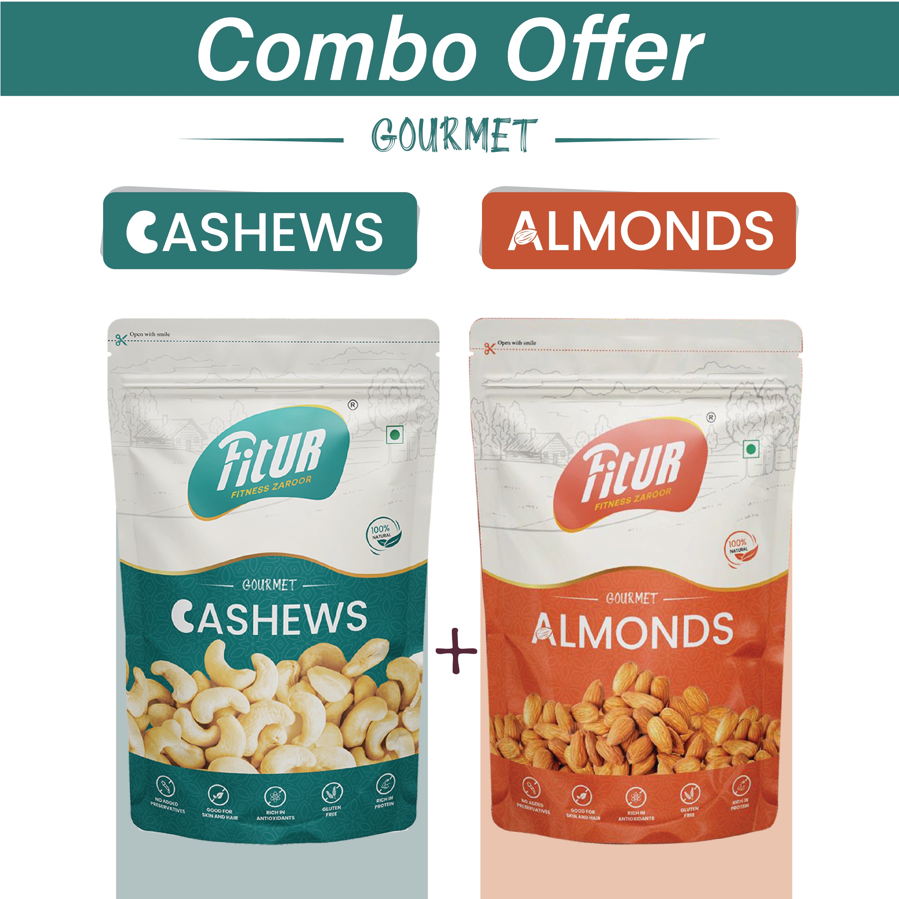 Combo of Cashews & Almonds