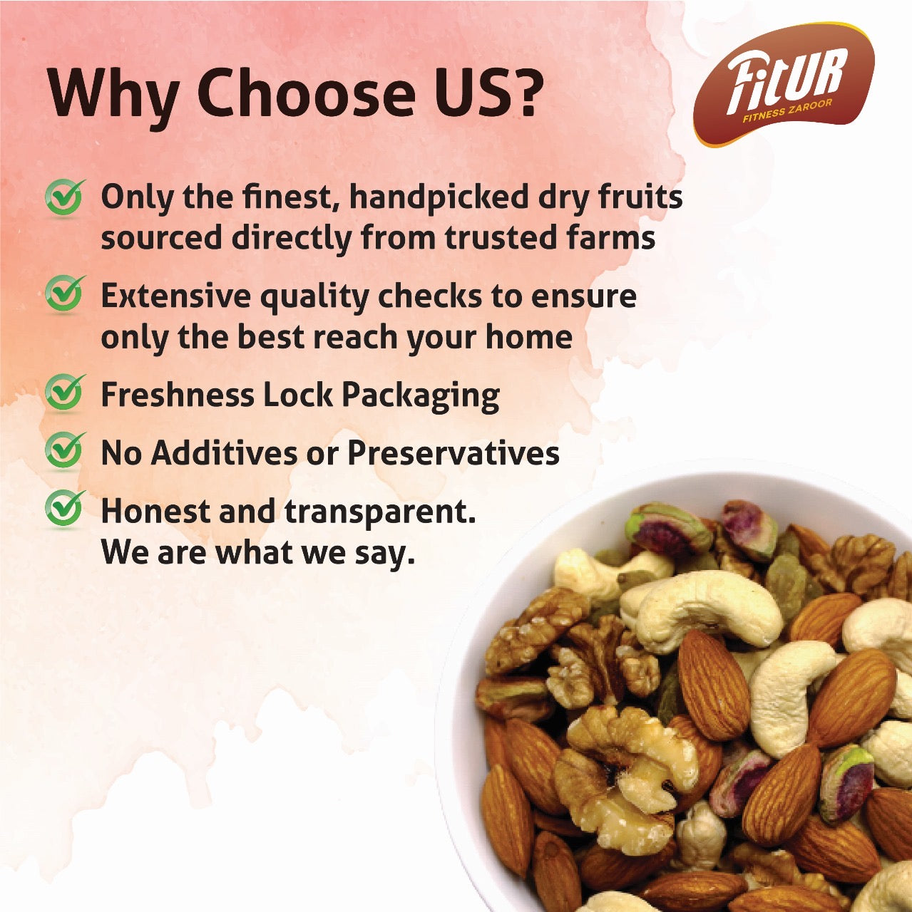 Premium Quality Cashews W240 | 200 gm Pack