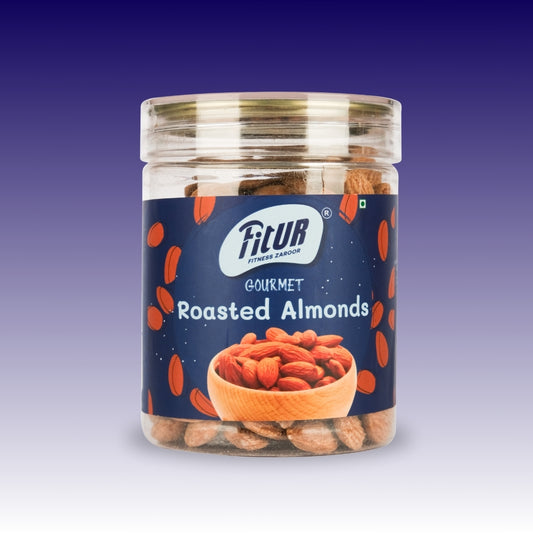 Premium Quality Roasted Almonds | Jumbo Size | 250 gm Pack