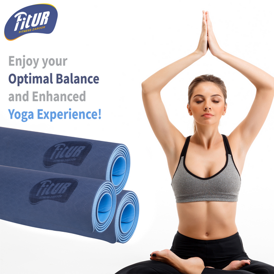 Blue TPE Yoga Mats