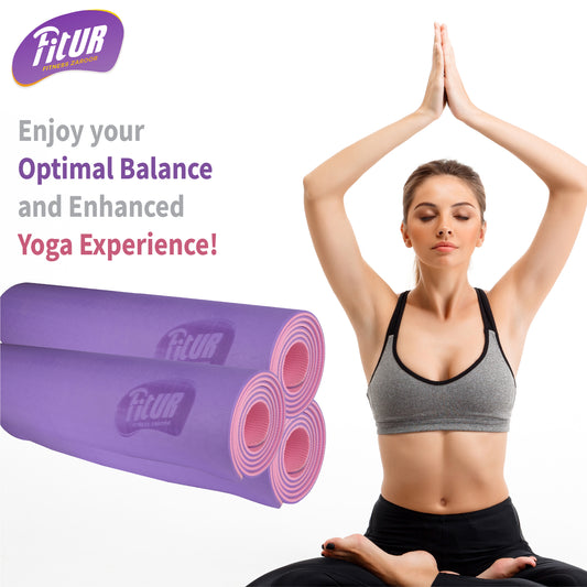 Purple TPE Yoga Mats