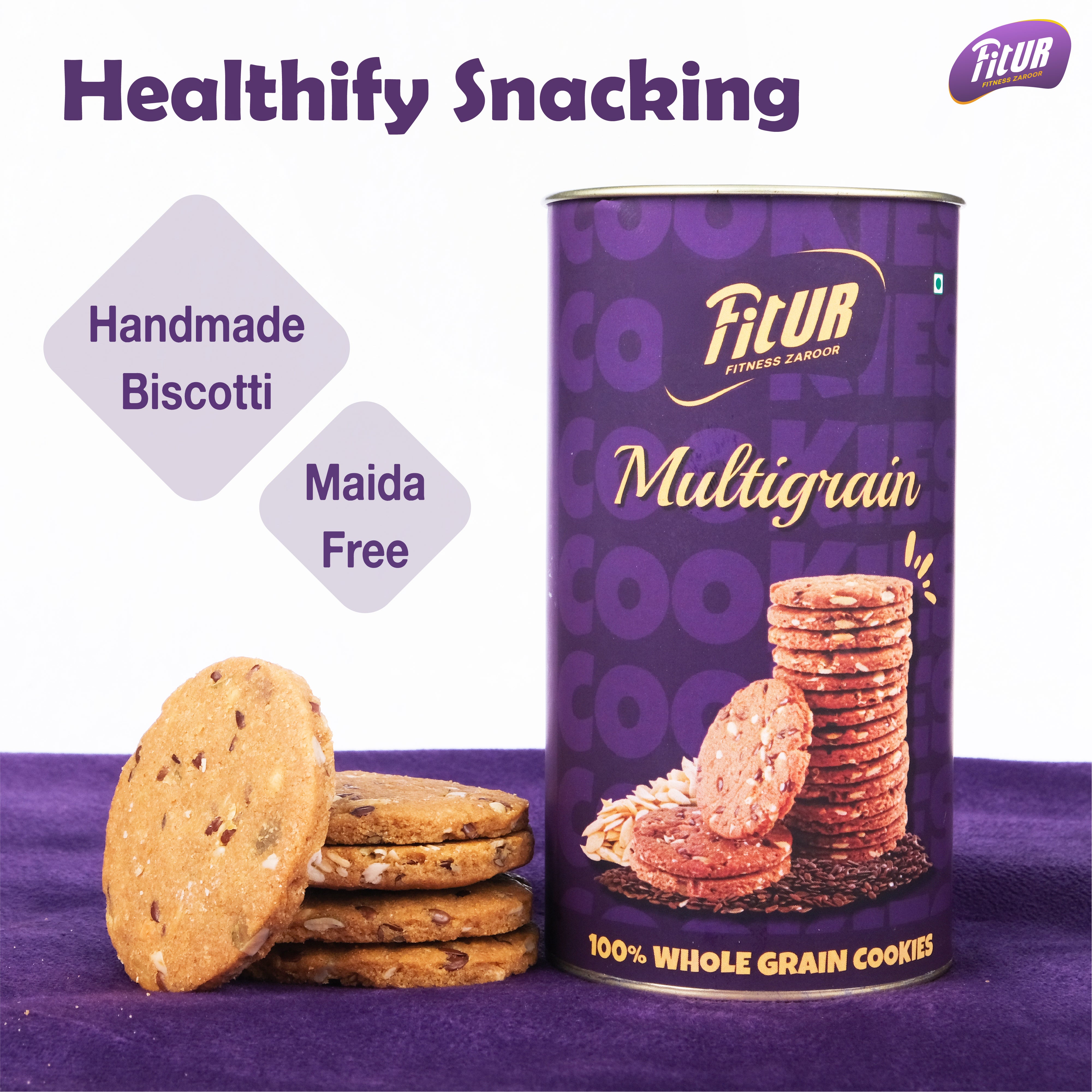 Multigrain Cookies | 100% Whole Grain