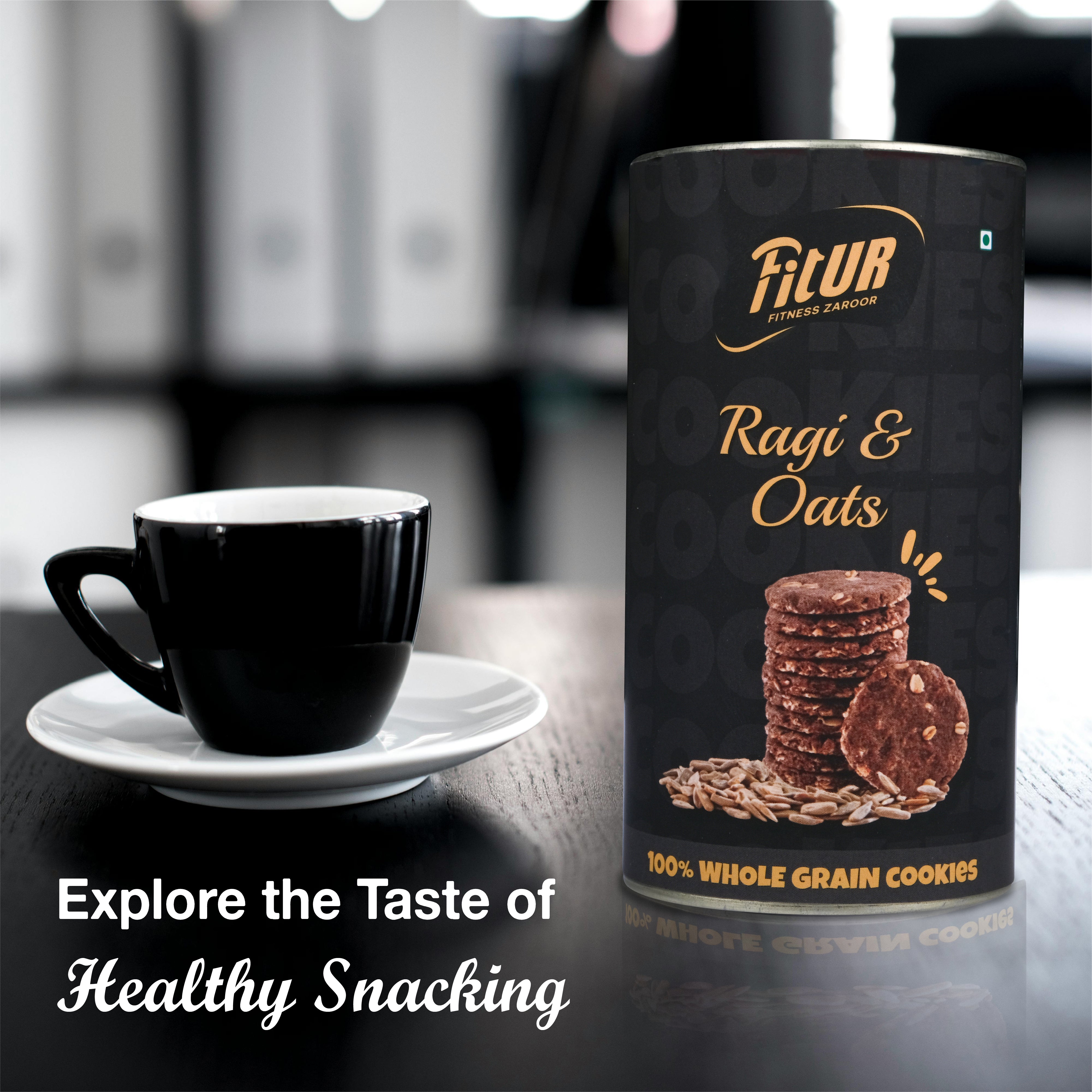 ⁠Ragi & Oats Cookies | 100% Whole Grain