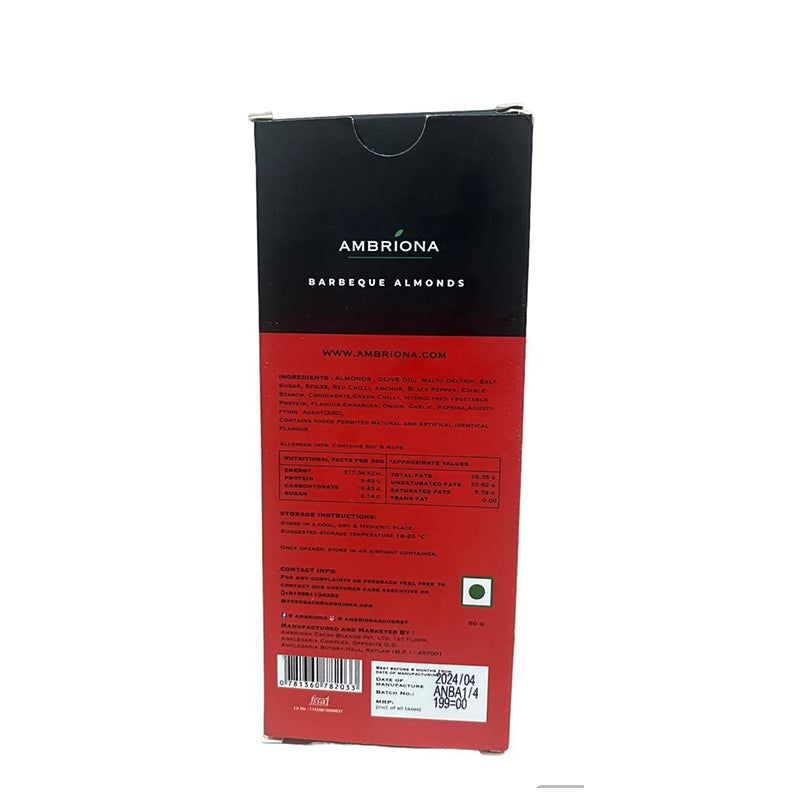 Barbaque Almonds - Fitur