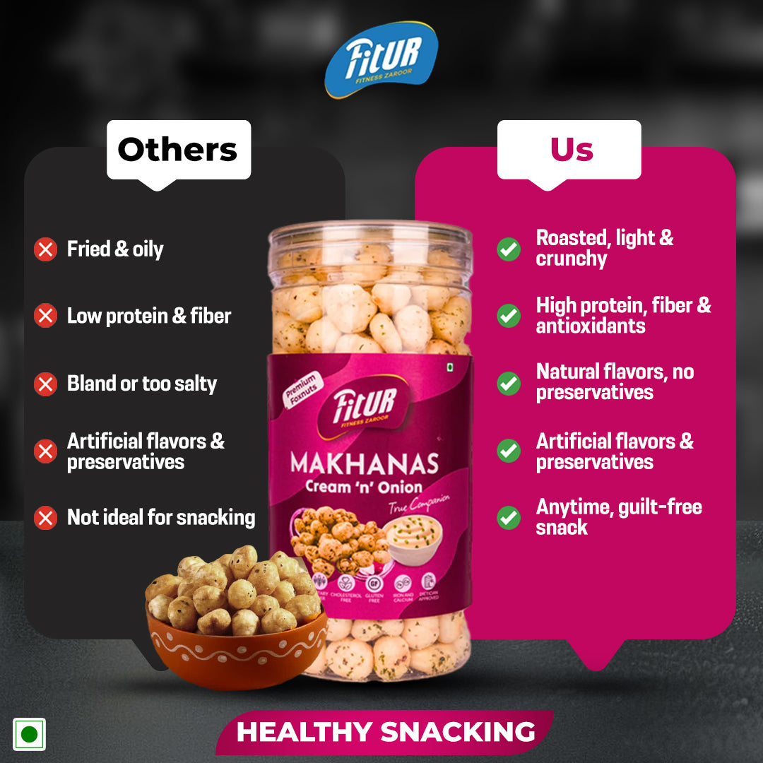 Super Healthy Cream 'n' Onion | 80 gm Pack