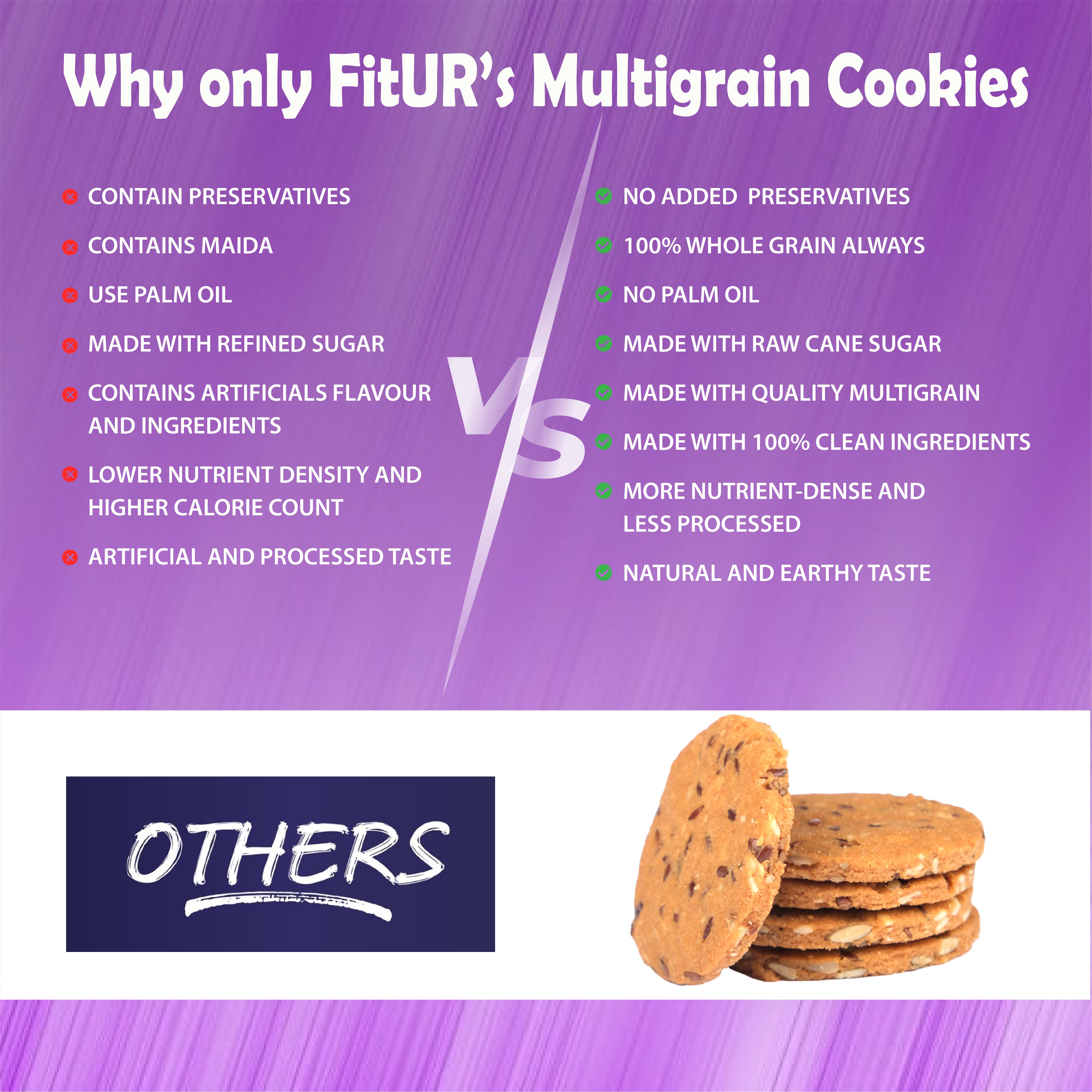 Multigrain Cookies | 100% Whole Grain