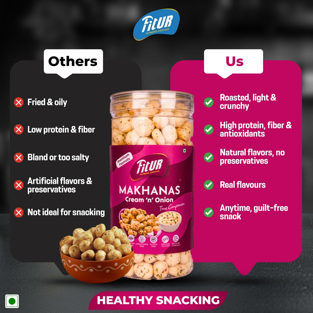 Super Healthy Cream 'n' Onion | 80 gm Pack