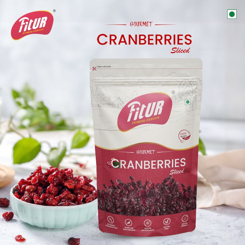 Sliced cranberries - Fitur