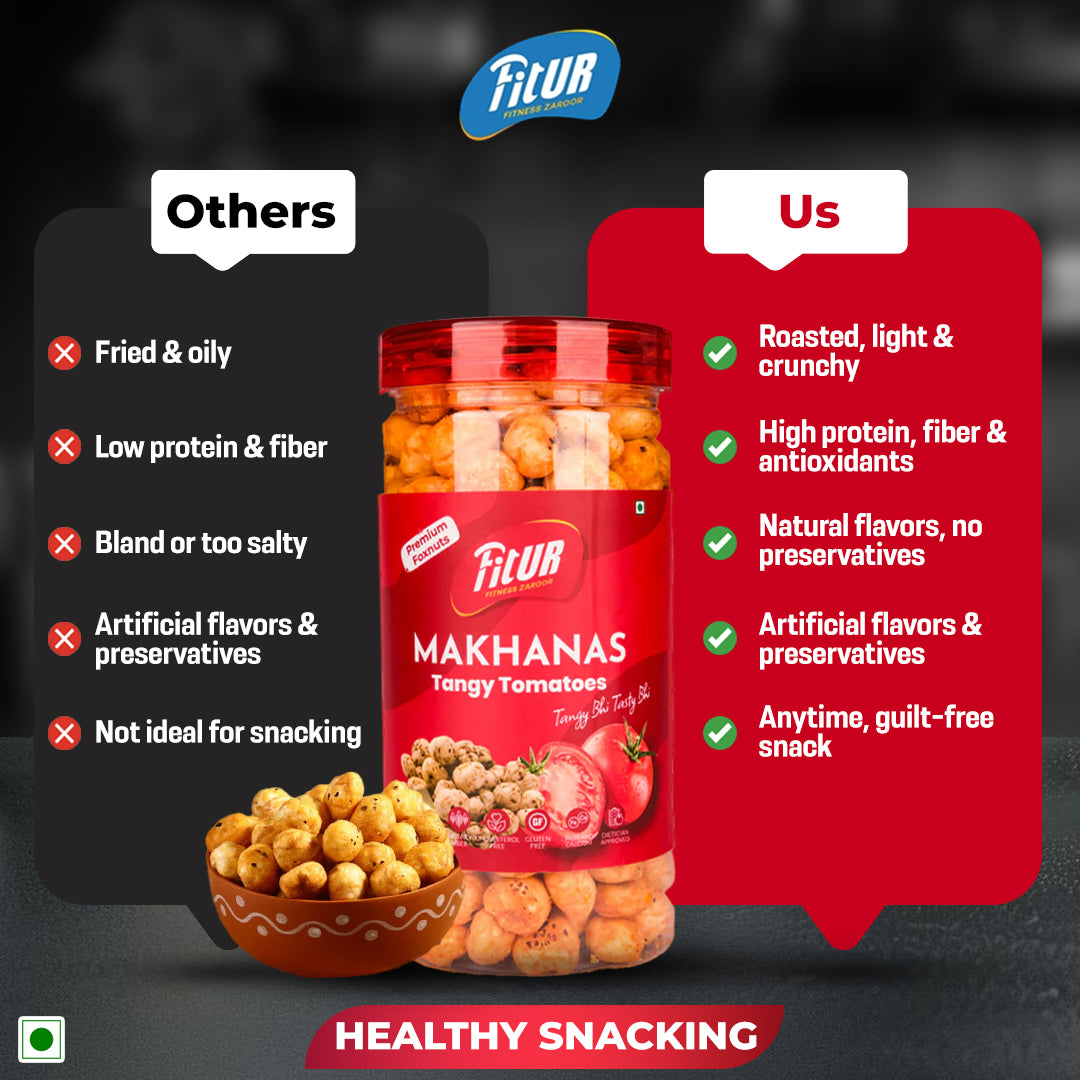 Tangy Twist Combo | Makhana + Cashews Combo