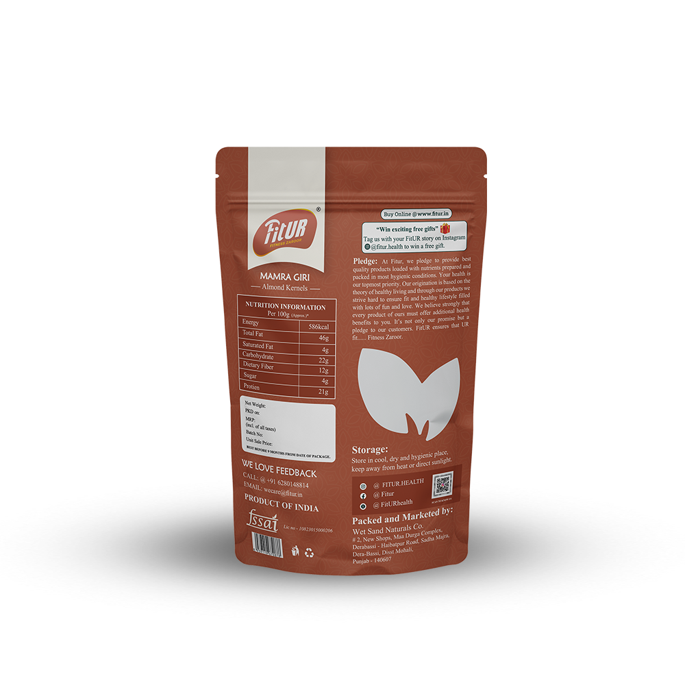 Mamra Giri | Best Quality Irani Almonds | 200 gm Pack