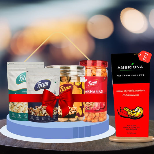 Combo With Free Ambriona Peri Peri Cashews