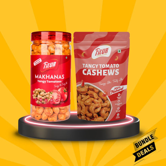 Tangy Twist Combo | Makhana + Cashews Combo